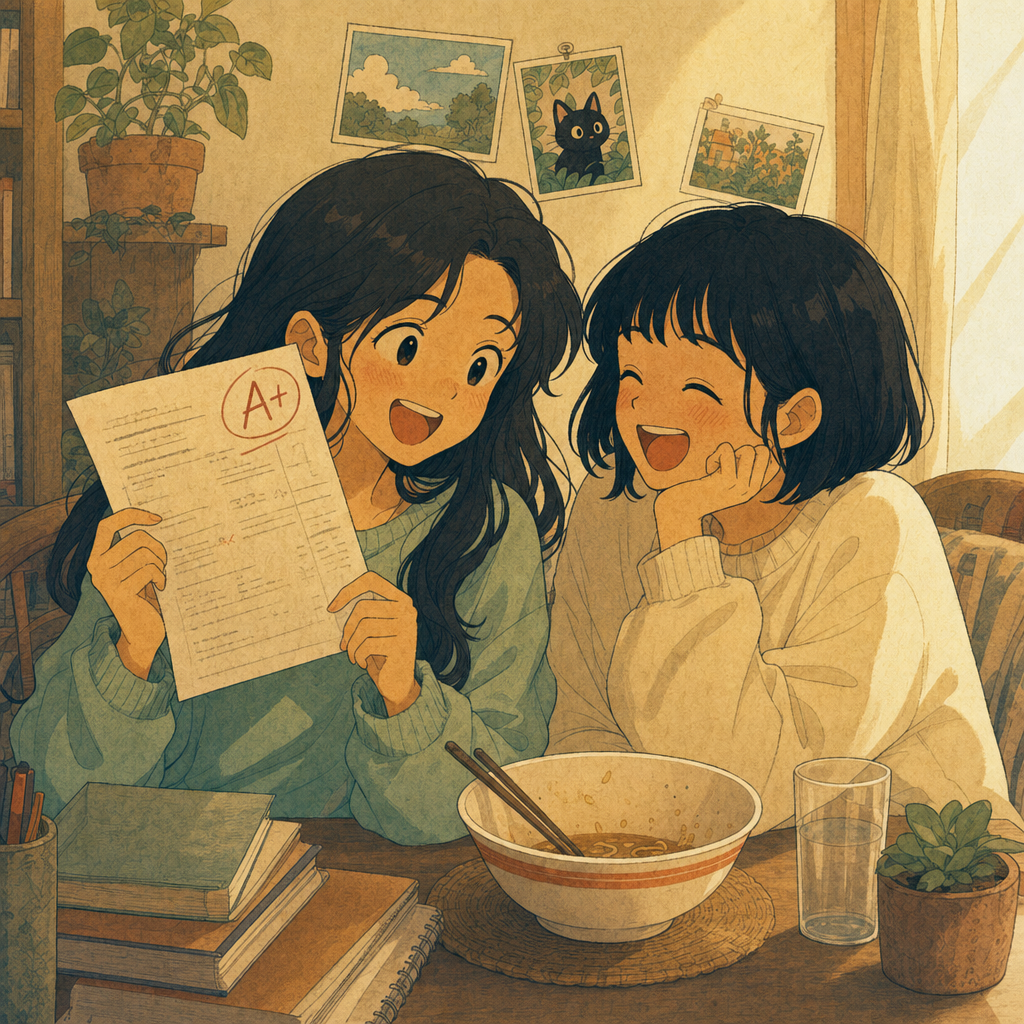the comic panel mo draws from two friends' two lines